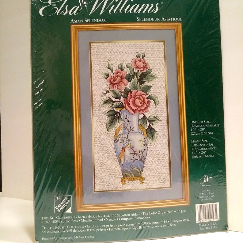 Asian Splendor Counted CrossStitch kit